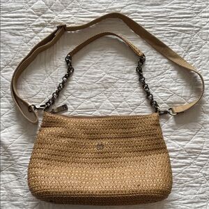 Eric Javits Powchky Woven Straw Bag